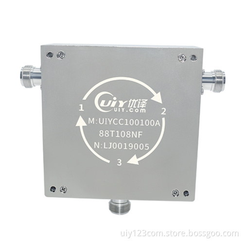 Telecom Parts VHF 88 to 108MHz RF Coaxial Circulators High Power 500W